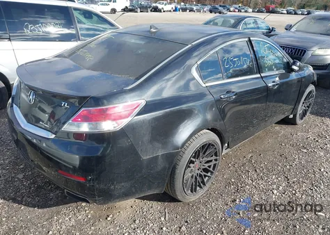 2012 Acura Tl 3.7 из США, поврежденный, VIN 19UUA9F58CA003136